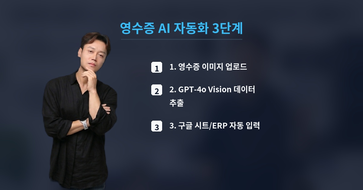 영수증 AI 자동화 3단계