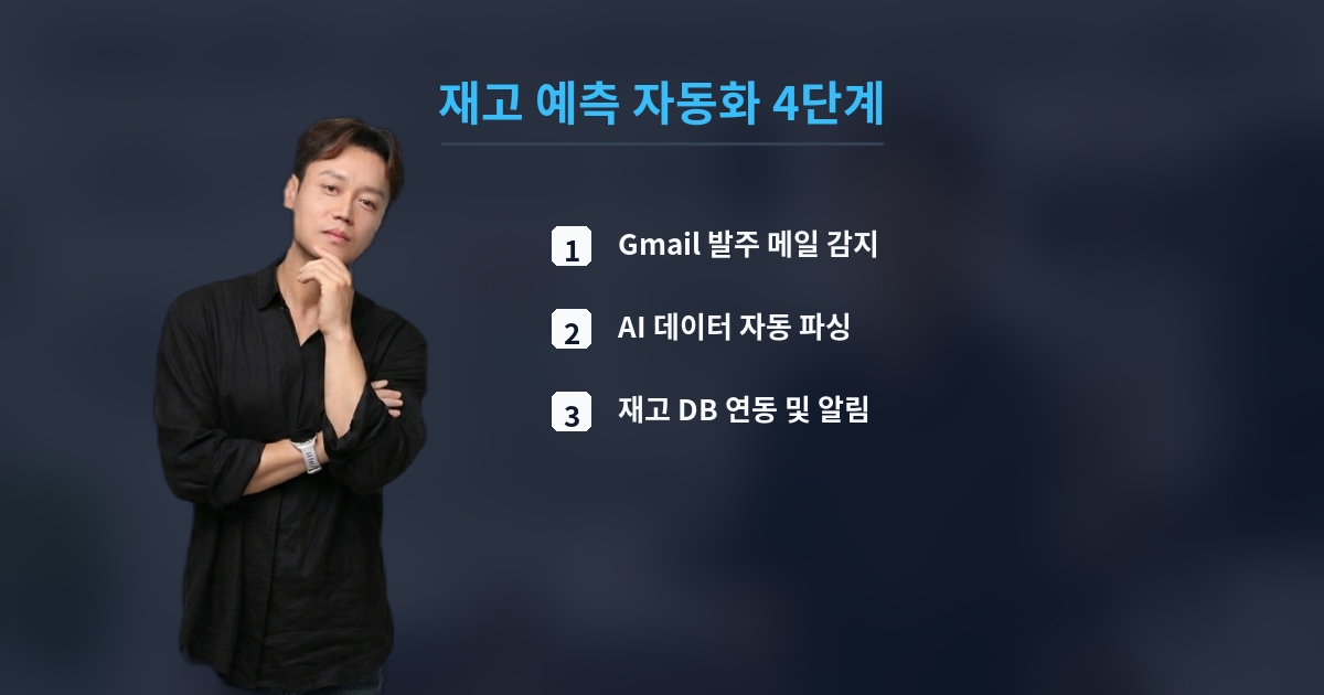 재고 예측 자동화 4단계