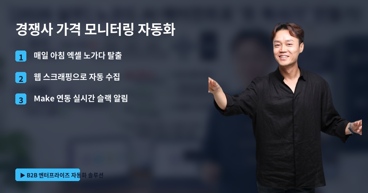경쟁사 가격 모니터링 자동화