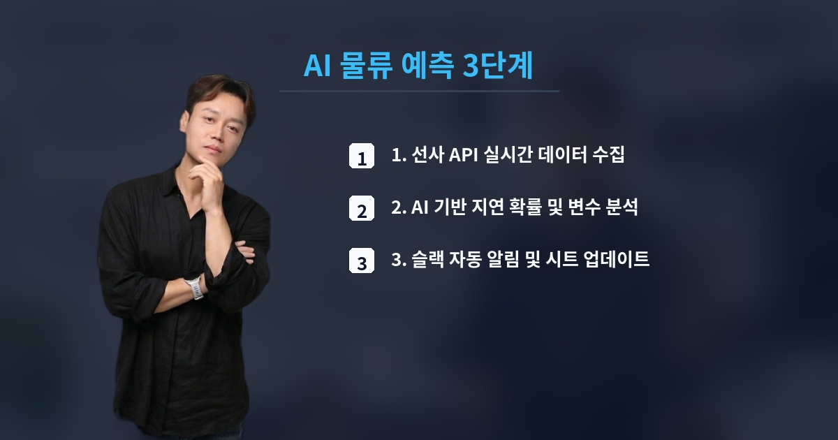AI 물류 예측 3단계