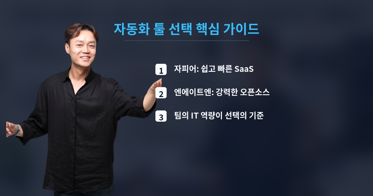 자동화 툴 선택 핵심 가이드